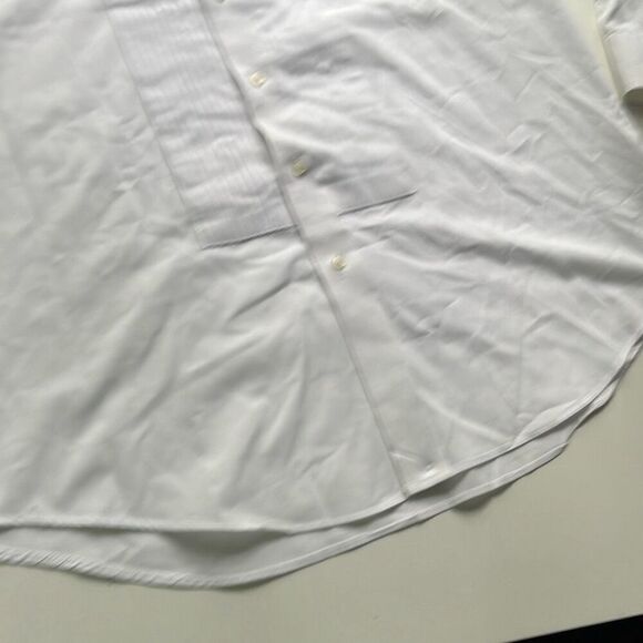 Neil Allyn Polly Cotton Tuxedo Shirt Mens XL 36/37 - Picture 4 of 7